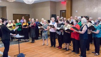 WLU Alumni Choir at Homecoming