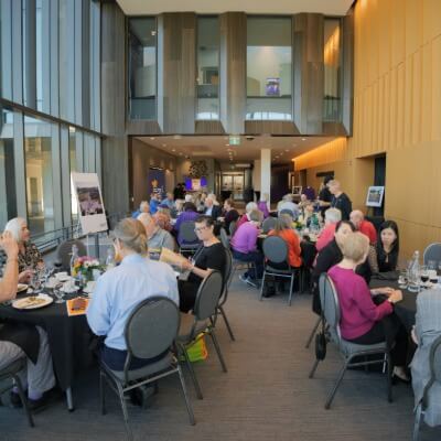 Forever Purple and Gold Luncheon